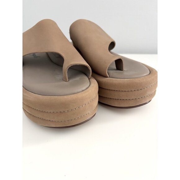 Free People Hayes Flatform Platform Sandals in Brown Women’s Sz 37 / US 7 Shoes - Picture 4 of 8